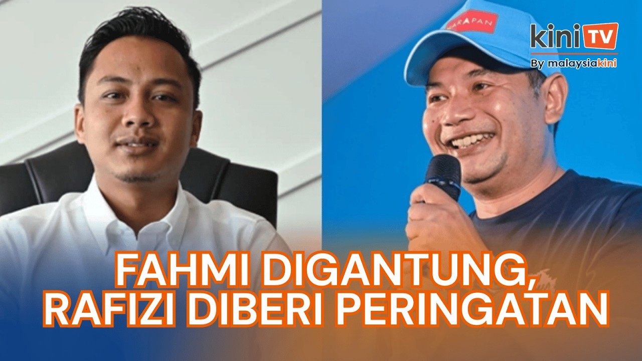 PKR gantung Fahmi Zainol serta-merta, Rafizi kekal ahli