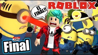 Aventuras con los Minions 5 | Batalla Final contra Mel | Juegos Roblox Karim Juega