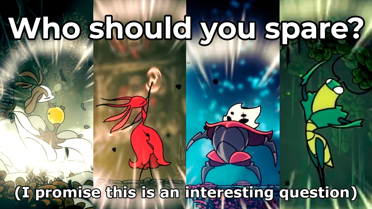 A Moral Analysis of Sparing each Old Hearts Boss in ACT 3 of Silksong