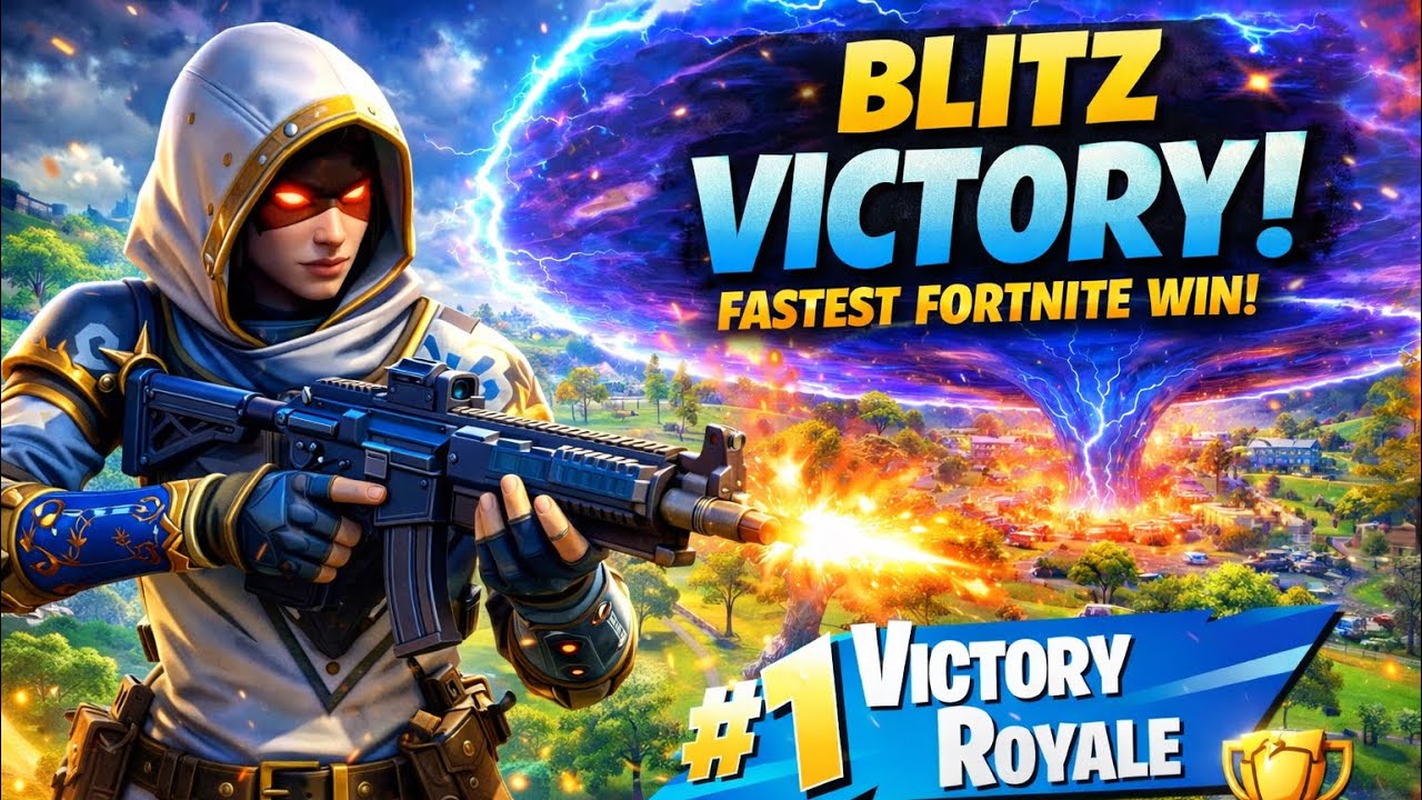 Fastest Fortnite Win? Blitz Mode Victory Royale ⚡