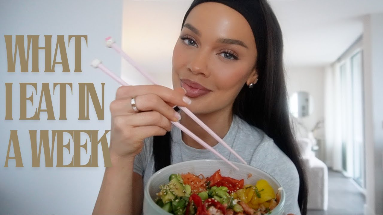 what I EAT in a busy week! healthy balanced and nourishing meals