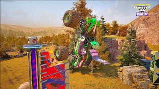 Monster Jam Showdown Epic Fails Funny Moments & Glitches