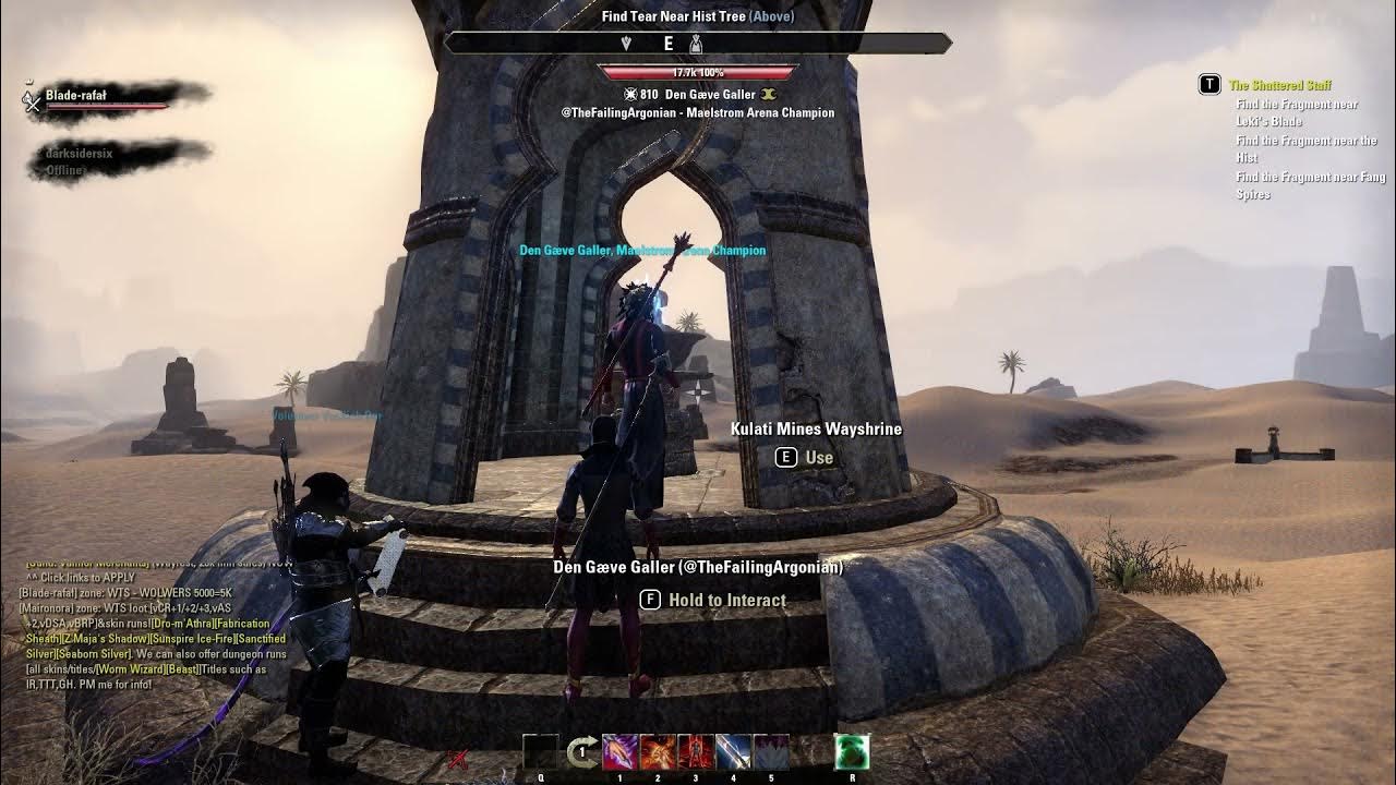 ESO Psijic Level 4 Fragments of the Shattered Staff cz2 YouTube