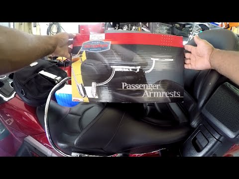 Installing my Kuryakyn 8991 Passenger Armrest