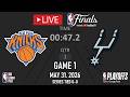 NBA LIVE! San Antonio Spurs vs New York Knicks LIVE FULL GAME 1 | NBA FINALS 2026 | May 31, 2026