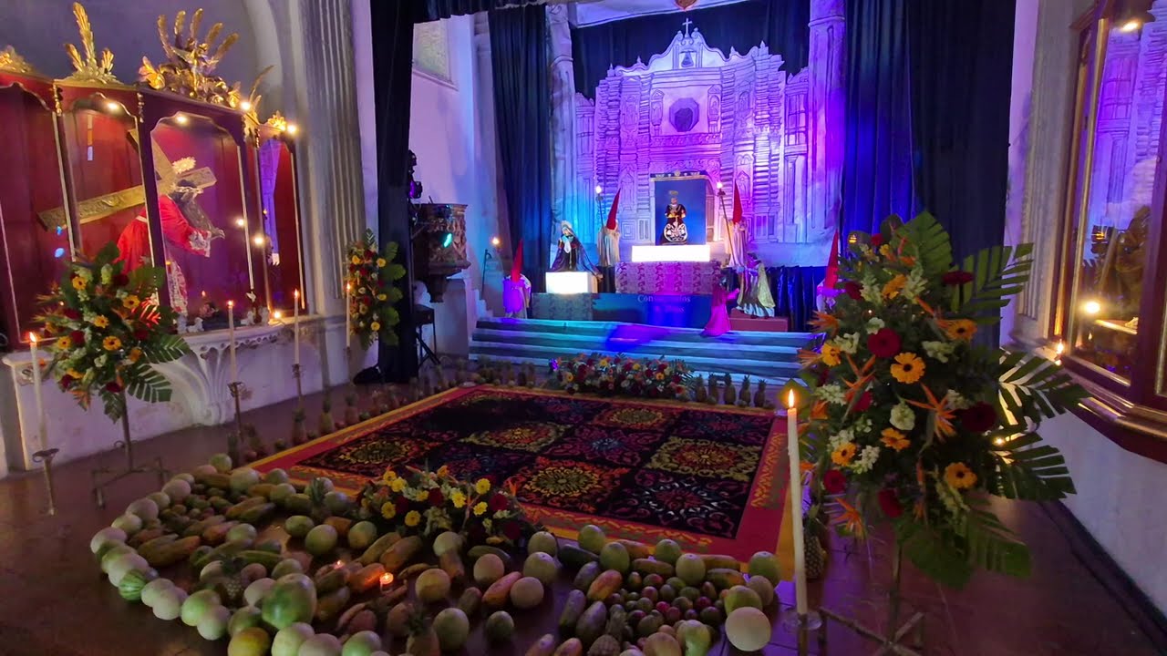 Velación en Santa Ana Antigua Guatemala, Jesús Nazareno y Virgen Dolores infantiles 28.02 2026
