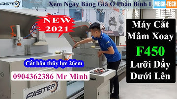 Máy Cắt Nhôm 2 Đầu Mâm Xoay F450 Cao Cấp || MÁY CẮT NHÔM GIÁ RẺ