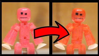 The Evolution of The #Stikbot Glitter-Bot
