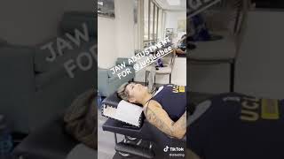 Now this is a JAW ADJUSTMENT! #chiropractor #cracks #adjustment #asmr #health #shorts #satisfying