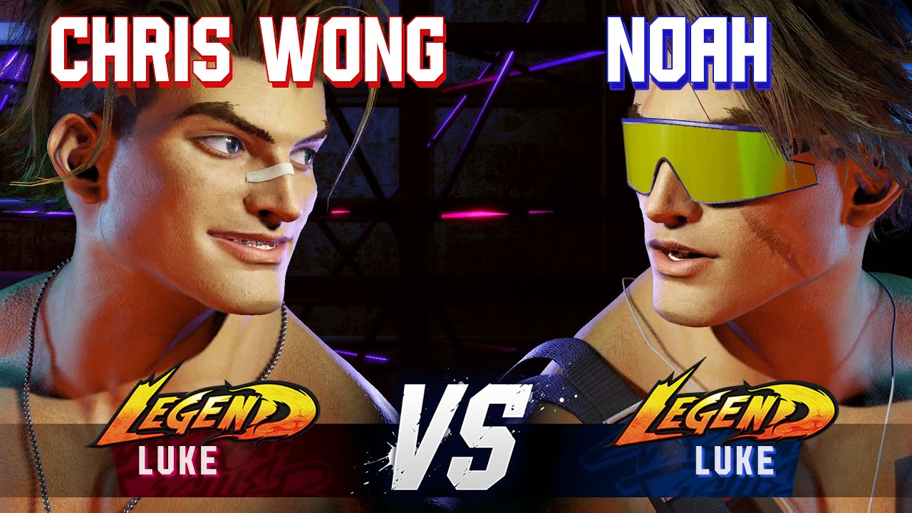 SF6 ▰ CHRIS WONG (Luke) vs NOAHTHEPRODIGY (Luke) ▰ High Level Gameplay