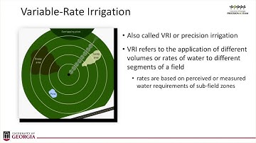 Variable Rate Irrigation