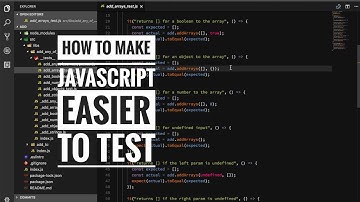 How to make Javascript easier to test