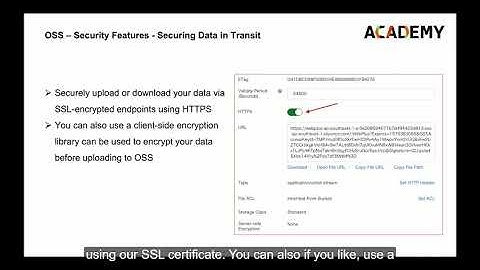 Alibaba Cloud Certification Preparation (OSS Security Features)