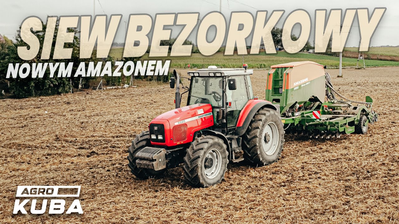 ☆BEZORKOWY SIEW RZEPAKU 2022!☆NOWY SIEWNIK!☆MASSEY FERGUSON 8220☆AMAZONE CIRRUS 4003-2☆AGROKUBA☆