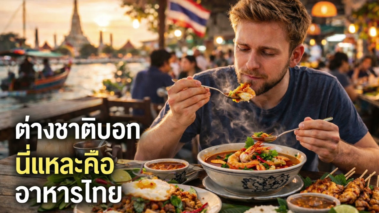 ต่างชาติบอก !นี่แหละ อาหารไทย