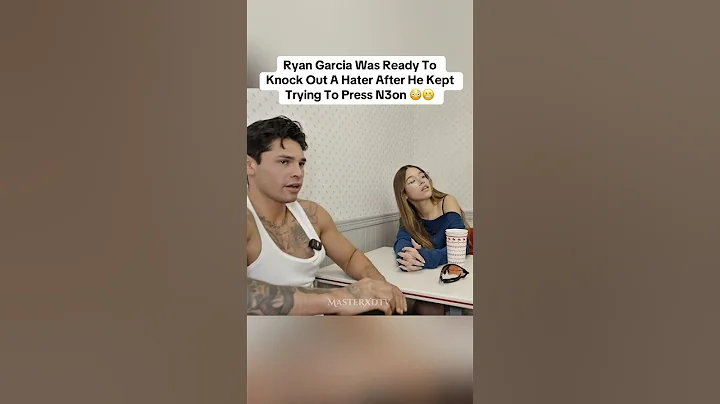Hater Got SCARED When Ryan Garcia Stood Up For N3on 😬💔 #n3on #ryangarcia