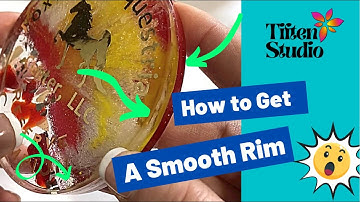 6. How to Get Rid of the Lip - No More Sharp Resin Coaster Edges