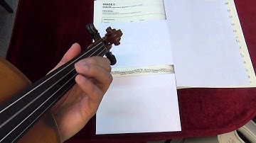 ABRSM Viola Grade 5 scales and arpeggios - E minor melodic scale