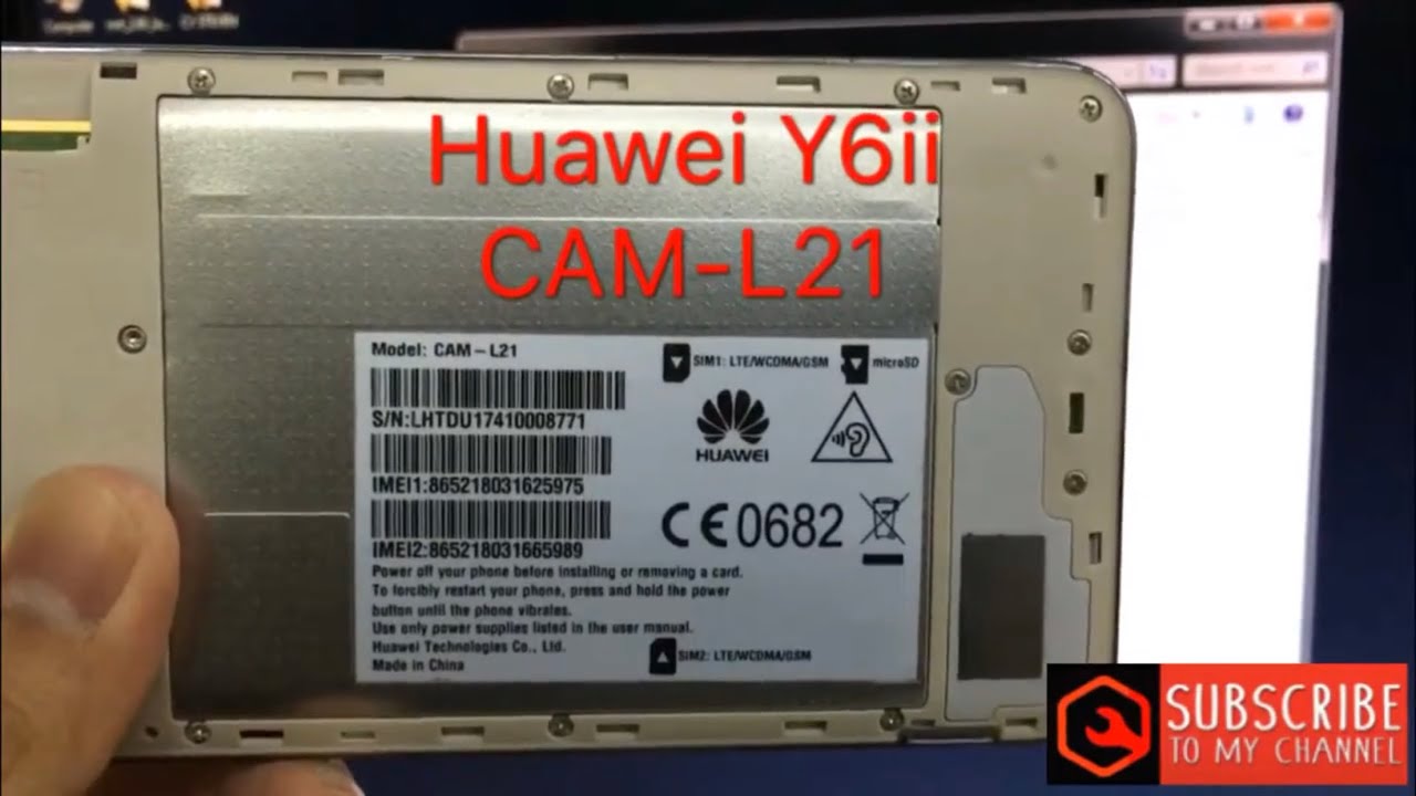 HONOR Y6ii/CAM-L21 frp bypass google account by MRT DONGLE - YouTube