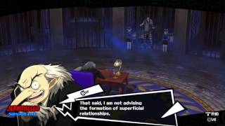 Persona 5 - Talking with Igor (Fool Confidant Rank 1)