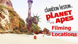 Planet of the Apes 1968 ( FILMING LOCATION VIDEO) Charlton Heston Ending