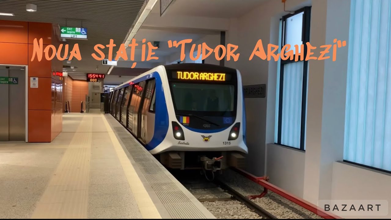 Noua stație de metrou „Tudor Arghezi”