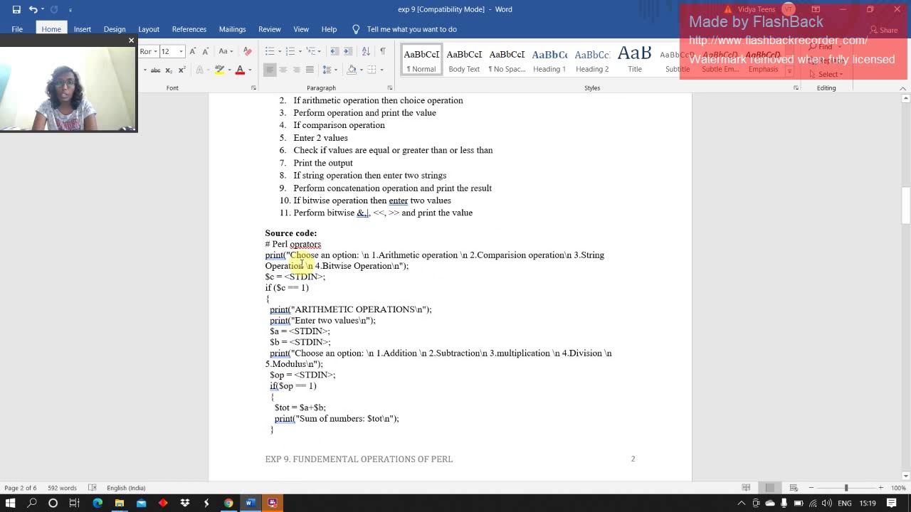 Basic Programs of perl - YouTube