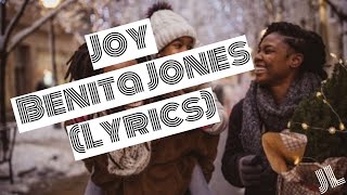 Video thumbnail of "Joy - Benita Jones (Lyrics)"
