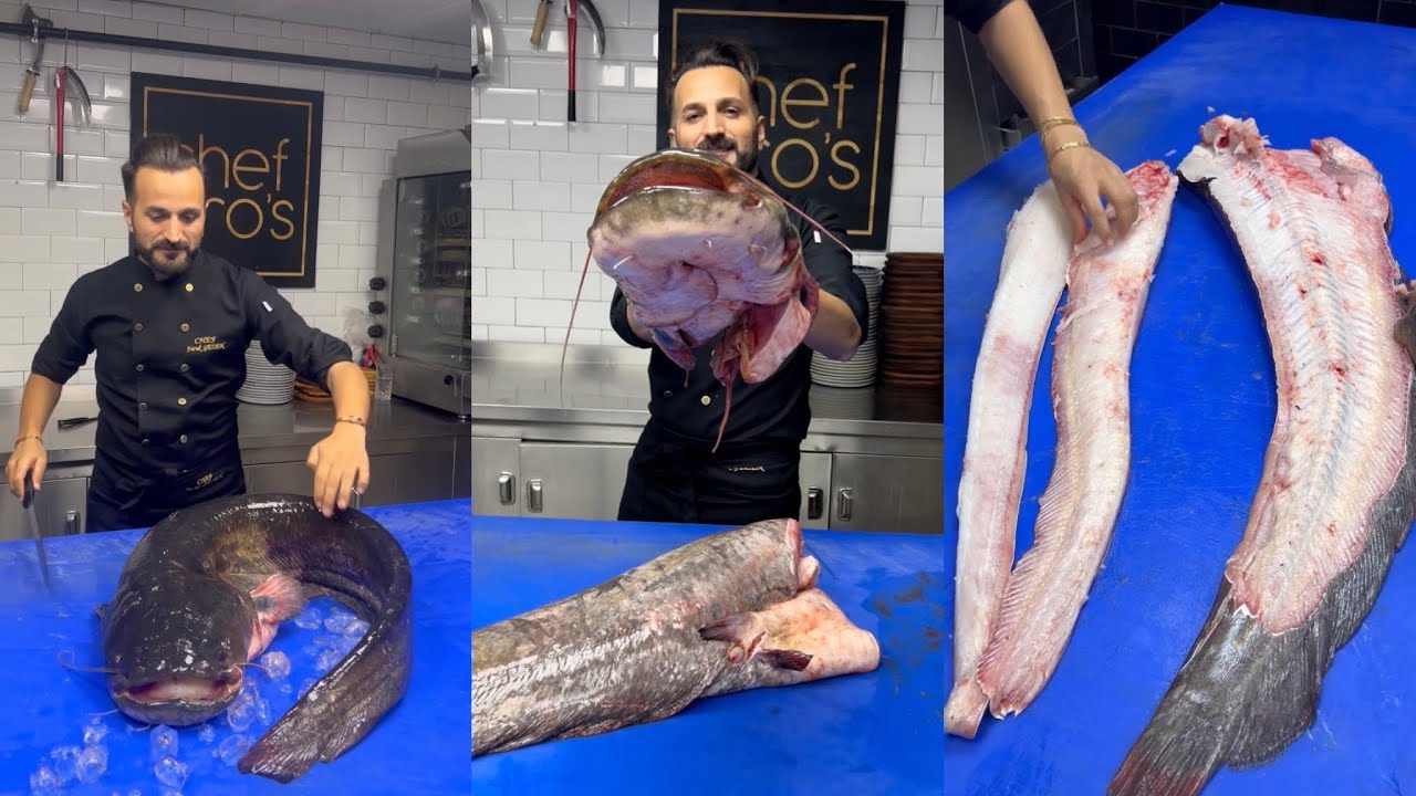 Catfish recipe by chef Faruk Gezen 🐟