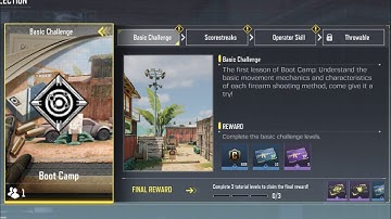 Boot Camp Reward Complete 3 Tutorial Level To Claim The Final Reward Call Of Duty