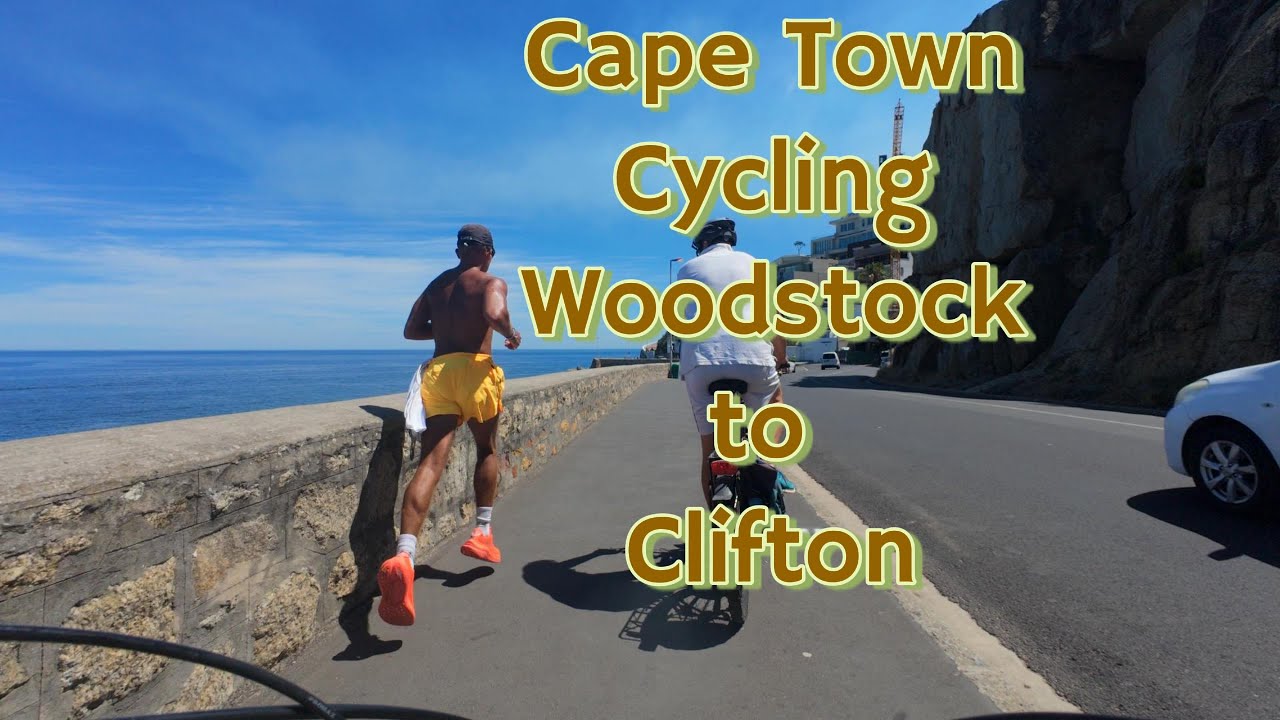 Cape Town 4K cycling from Woodstock to Sea Point and Clifton on the 4th of January 2026