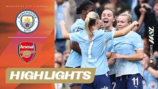 Hemp Double & Casparij Stunner Keeps Champions Top! | Man City v Arsenal | Barclays WSL 26/27