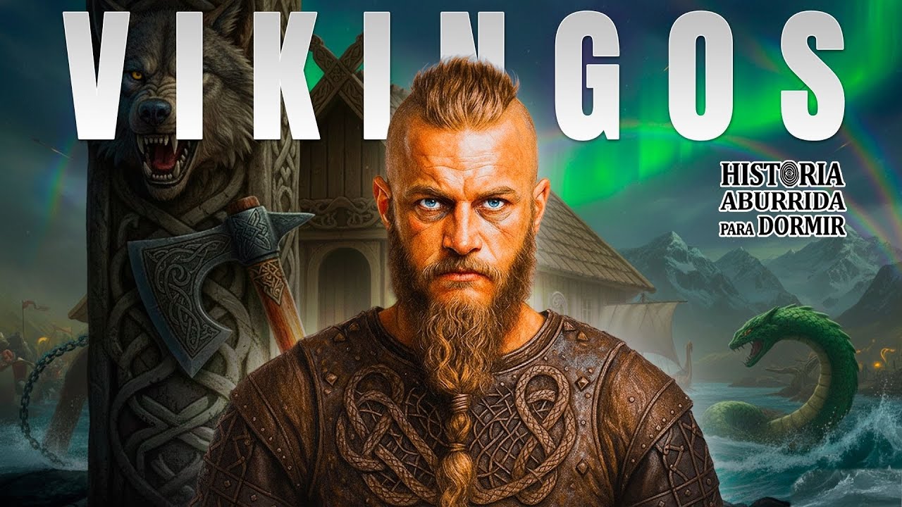 TODA la Historia de los Vikingos Explicada (el terror nórdico) | Historia Aburrida Para Dormir