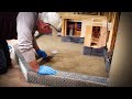 Building A Corner Shower Floor From Scratch