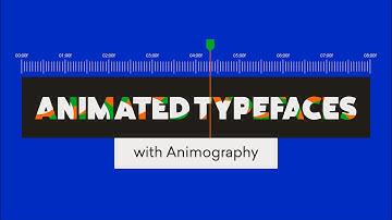 Animated Typefaces with Animography - online course