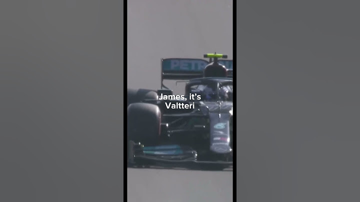 James, it’s Valtteri
