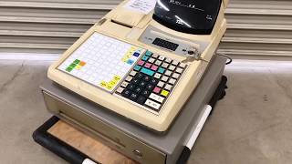 TEC 電子レジスター FS-1955 キャッシュドロワー Sキー ドロワーキー