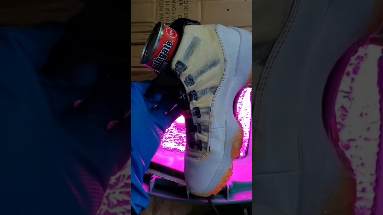 how to unyellow sneakers Air jordan 11 Adapt 