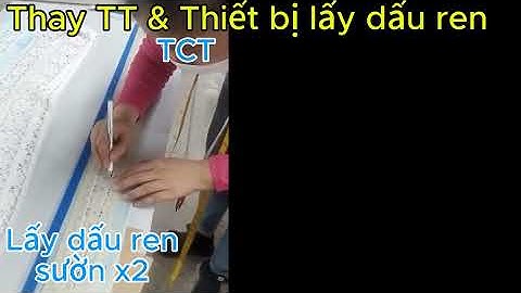 UD-PPNT-Thay đổi thiết bị thao tác lấy dấu ren sườn x 2