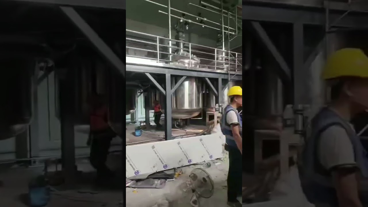 Lithium battery production line reactor and bead mill 