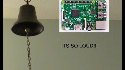 DIY RASPBERRY PI BELL RINGING ALARM CLOCK!