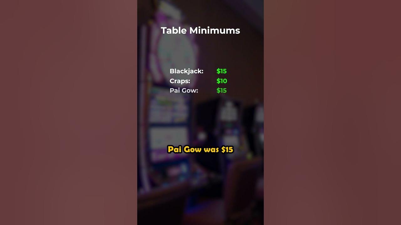 Las Vegas Table Minimums Sahara Casino YouTube Las Vegas Table Minimums Sahara Casino YouTube