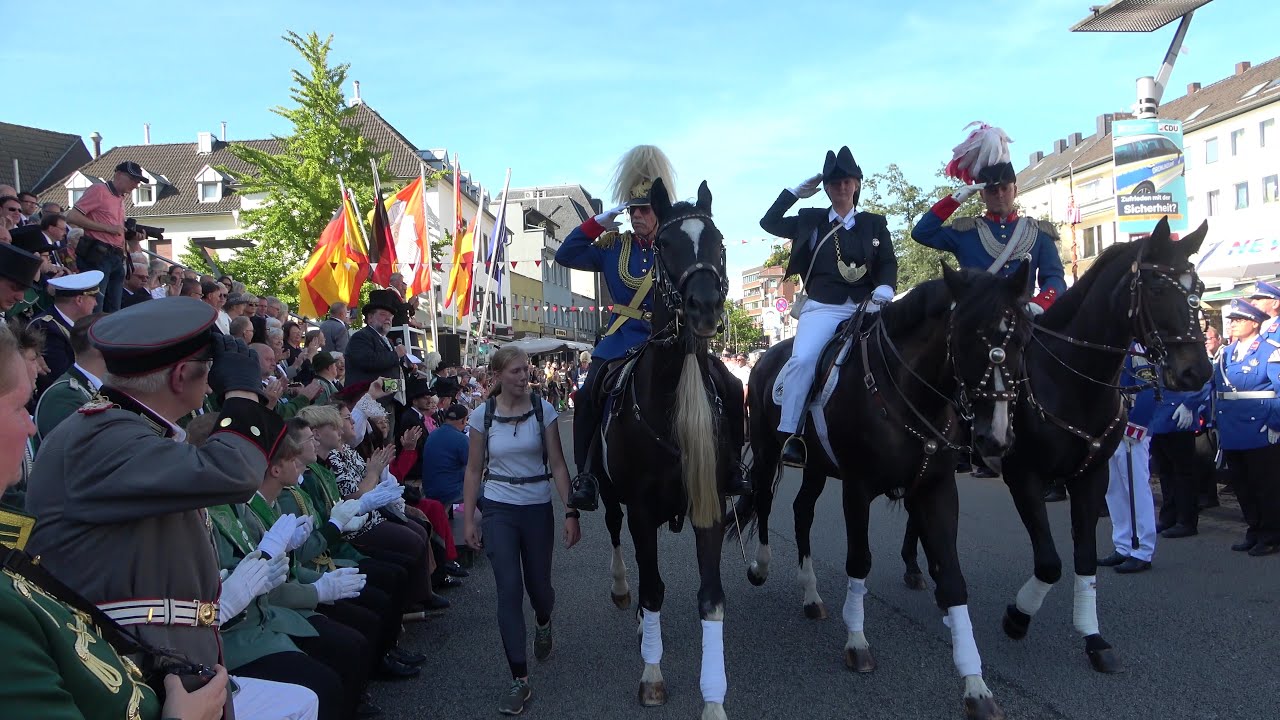 Stadtschützenfest Mönchengladbach 2025 - Die Parade