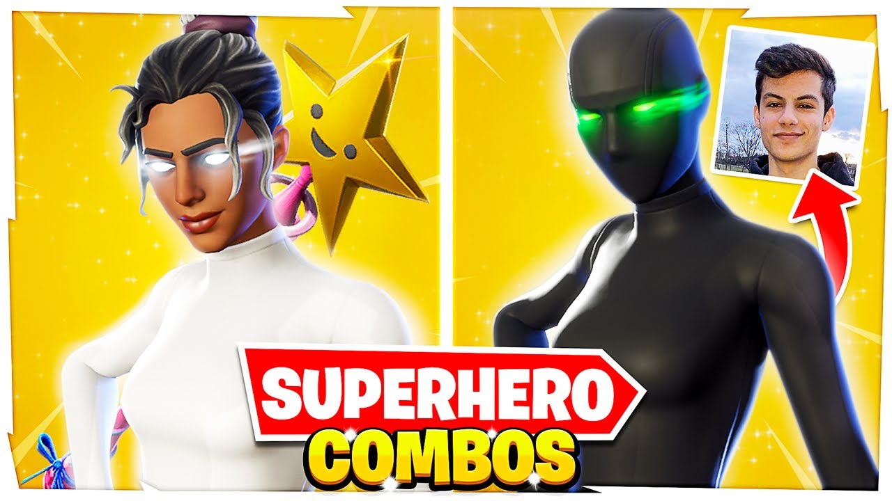 5 NEW TRYHARD SUPERHERO SKIN COMBOS IN FORTNITE! (PROS Are Using These ...