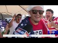Sacramento fans cheer on the United States in World Cup debut