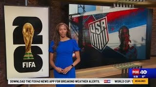 Sacramento fans cheer on the United States in World Cup debut