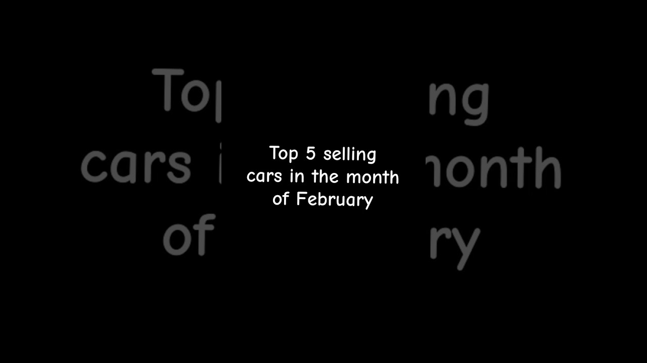 Top 5 selling cars in February, 2025 | India | Brotocars |