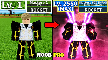 Beating Blox Fruits as Genos the Demon Cyborg! Lvl 0 to Max Lvl Full Cyborg v4 Awakening Noob to Pro