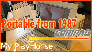 Compaq Portable III (1987) View and look a inside! - 450