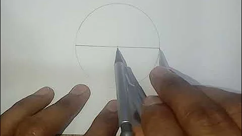 Drawing / Constructing a Square inside a Circle